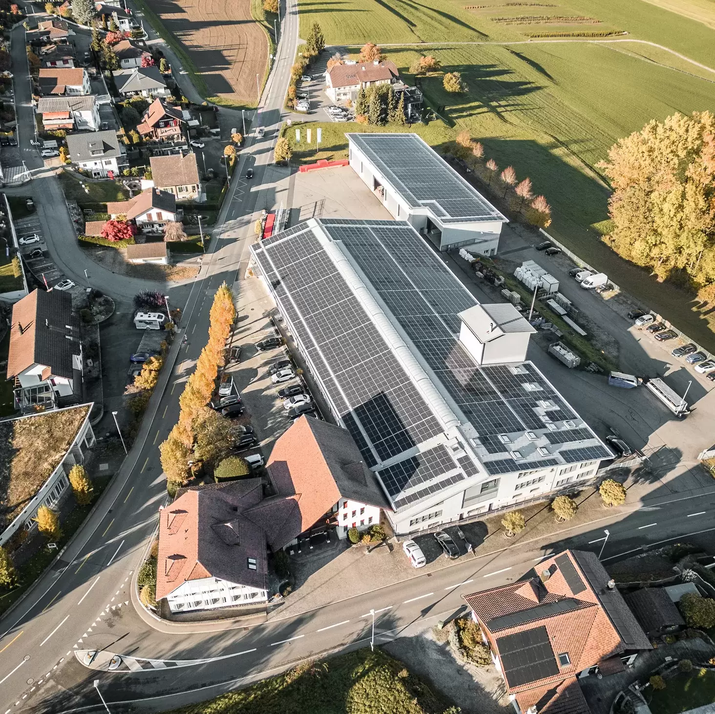 Drohnenaufnahme der Büttikon AG